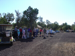 Camp Group Going to Clubhouse